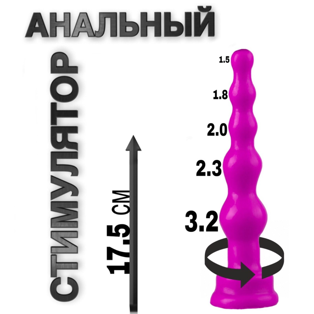 Анальный стимулятор Джага Джага №3, Фиолетовый купить на OZON по низкой  цене (254049937)