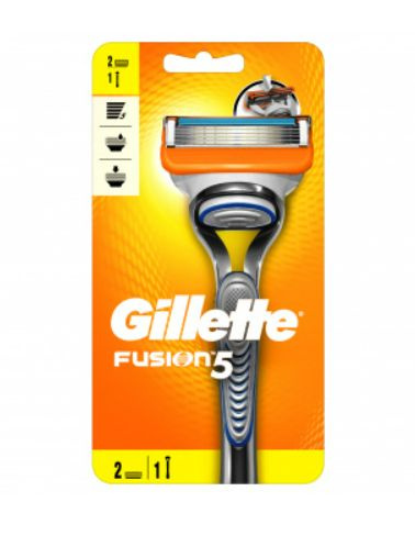 Gillette Бритвенный станок Fusion + 2 сменных кассеты #1