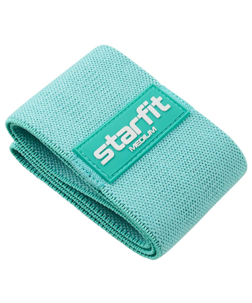 Мини-эспандер Starfit ES-204, средняя нагрузка, текстиль, мятный  #1