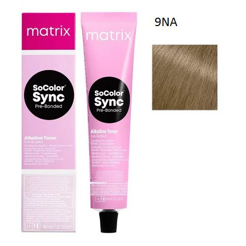 Крем краска MATRIX SoColor Sync Pre-Bonded 9NA, 90 мл #1