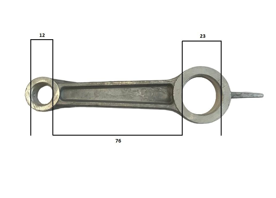 Шатун для компрессора (12х76х23) #1