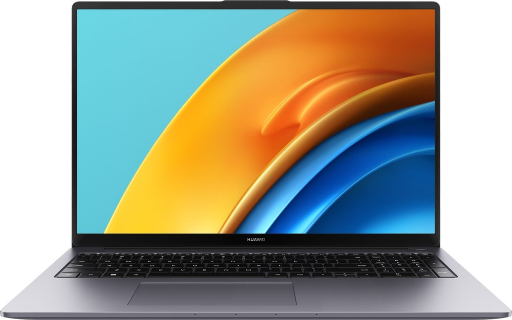 HUAWEI Ноутбук HUAWEI D16 16"FHD i5-12450H/16Gb/SSD 512Gb/Intel UHD Graphics/W11 53013WXF, космический #1