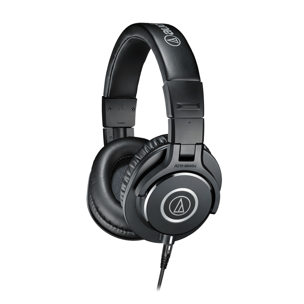 Audio-Technica Наушники проводные, 3.5 мм, черный #1