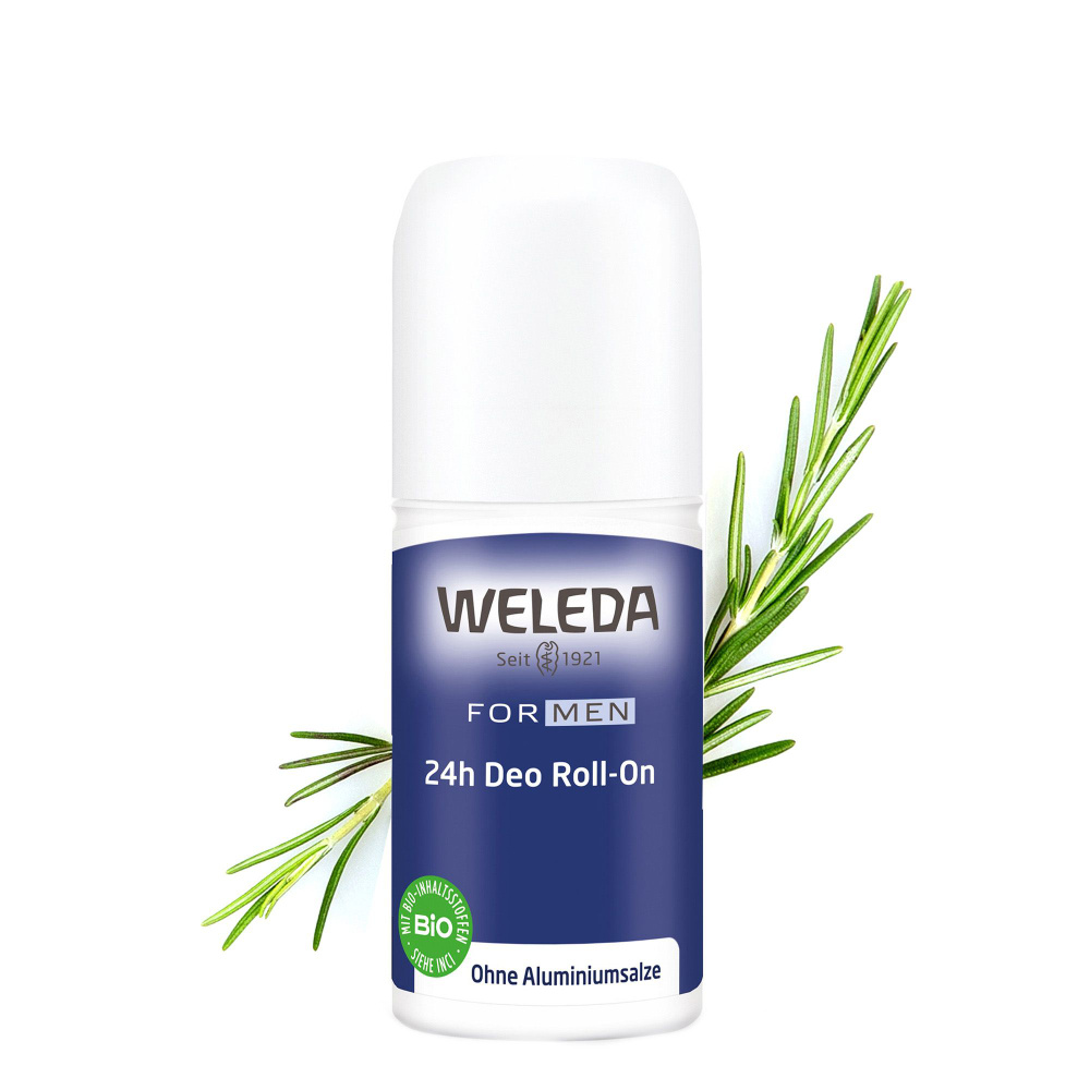 Мужской дезодорант Weleda Roll-On, 24 часа, 50 мл #1