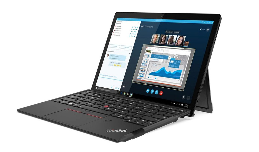 Lenovo ThinkPad X12 Detachable Ноутбук 12,3", Intel Core i5-1130G7, RAM 16 ГБ, SSD 512 ГБ, Intel Iris #1