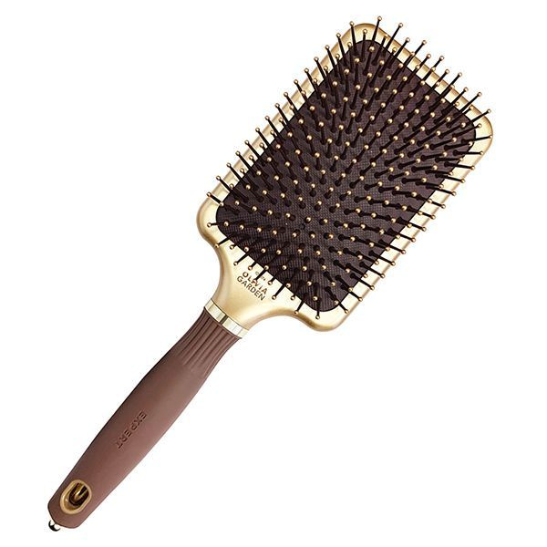 Olivia Garden Щетка-лопата для волос большая массажная широкая NanoThermic керамик + ион ID2074/NT-PDL #1