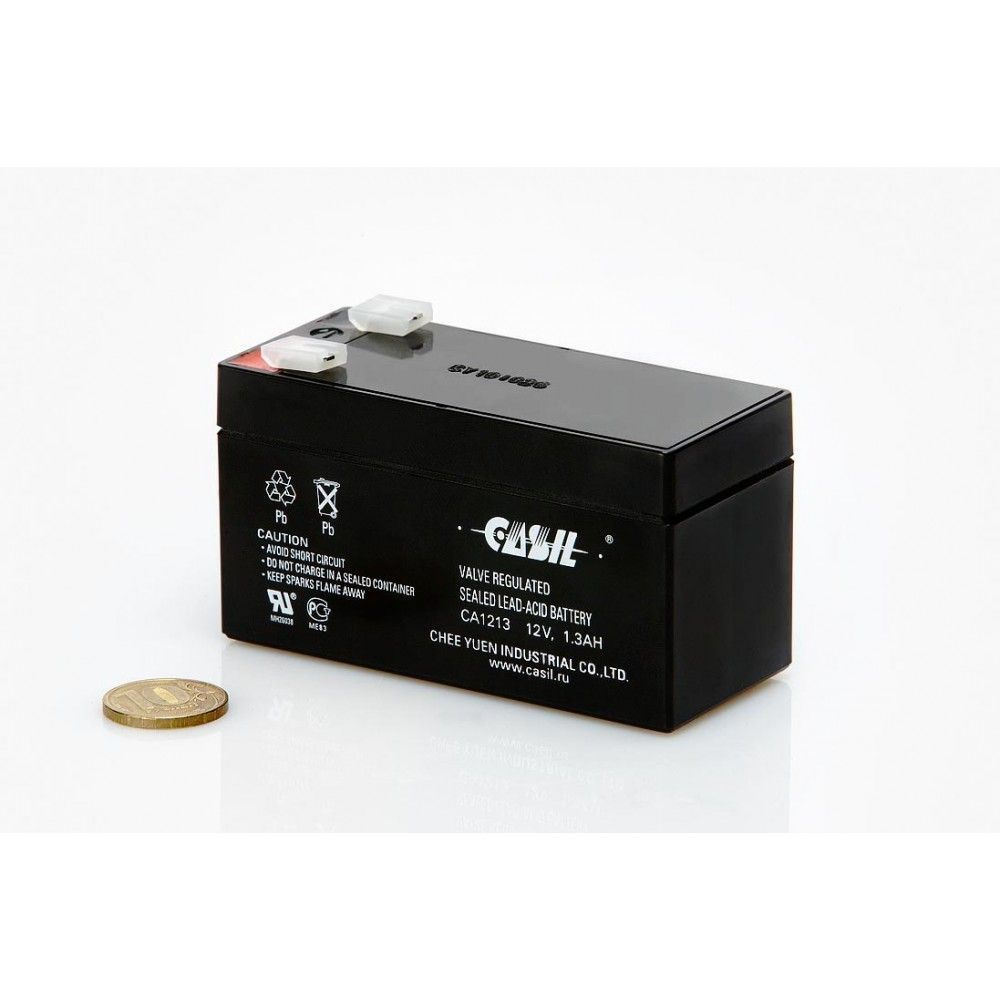Аккумулятор для блока управления Gidrolock Premium 12V 1,3 A*ч #1