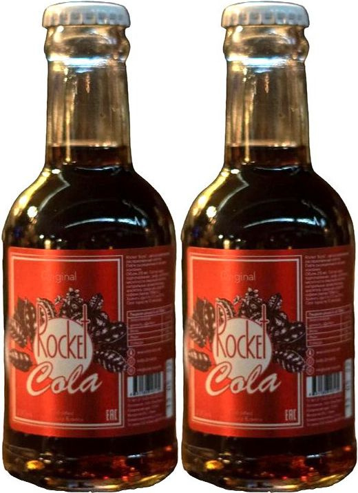 Газированный напиток Rocket Tonic Кола 0,2 л, комплект: 2 упаковки по 0.2 л  #1