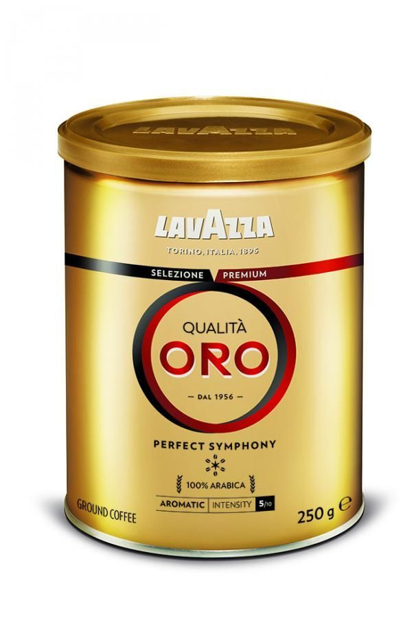 Кофе молотый Lavazza Qualita Oro ж/б, 250гр #1