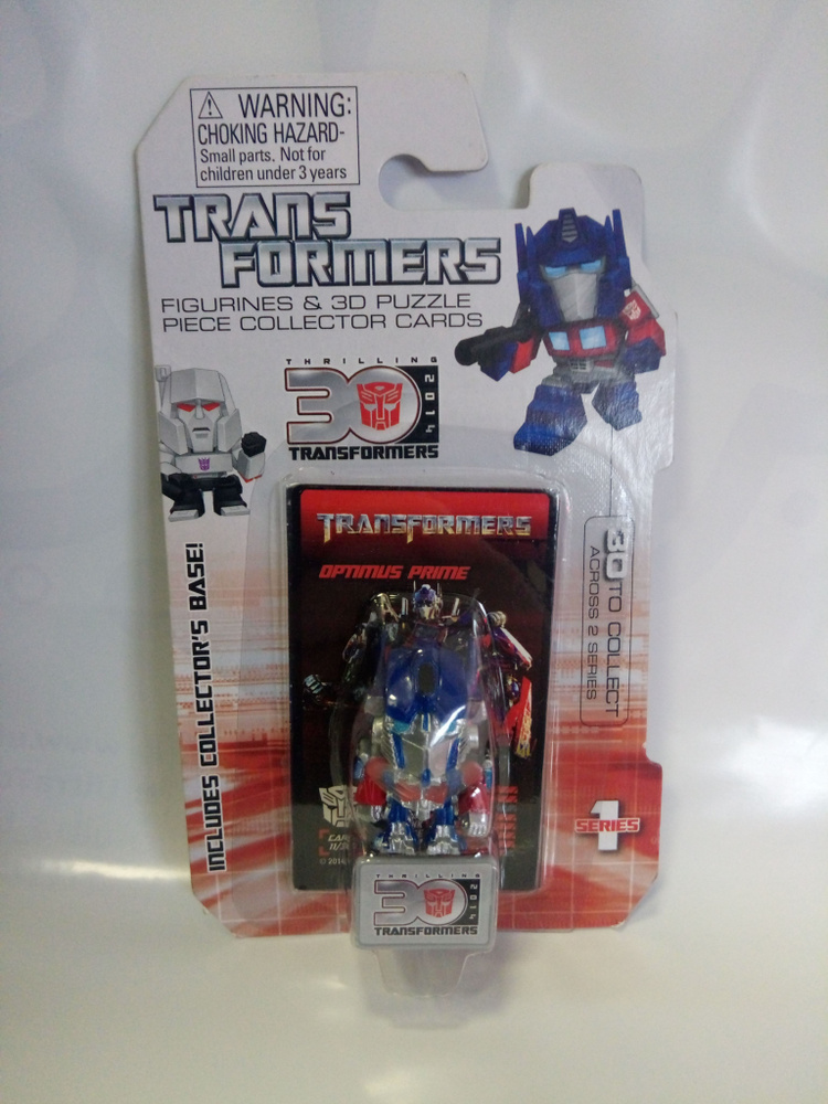 Фигурка коллекционная Transformers Optimus Prime 11/30 4 см TRF302 #1