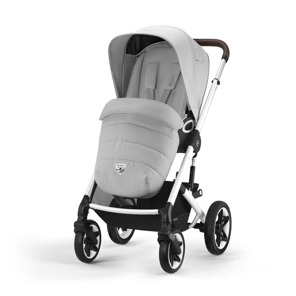 Прогулочная коляска Cybex Talos S Lux SLV Lava Grey 2023 с дождевиком #1