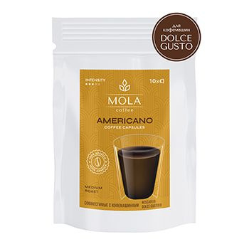 Кофе в капсулах для кофемашин MOLA Americano 10шт., Россия 1шт #1