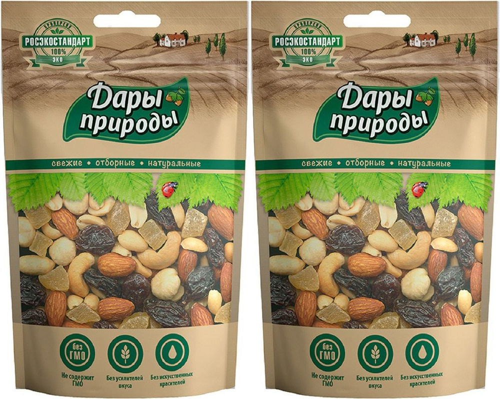 Ореховая смесь Дары Природы, комплект: 2 упаковки по 150 г  #1