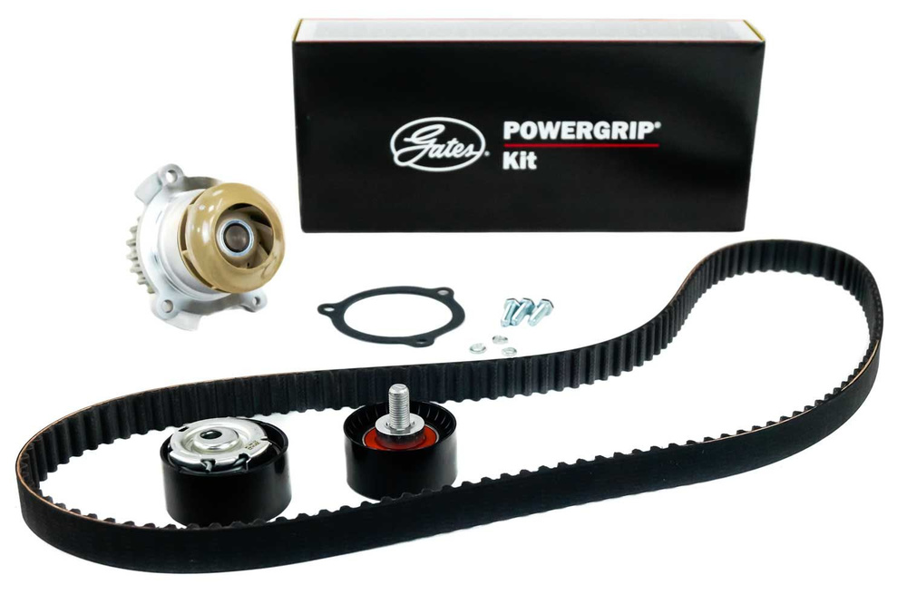 Комплект для замены ремня ГРМ Gates с помпой Luzar для 16-клапанных ...