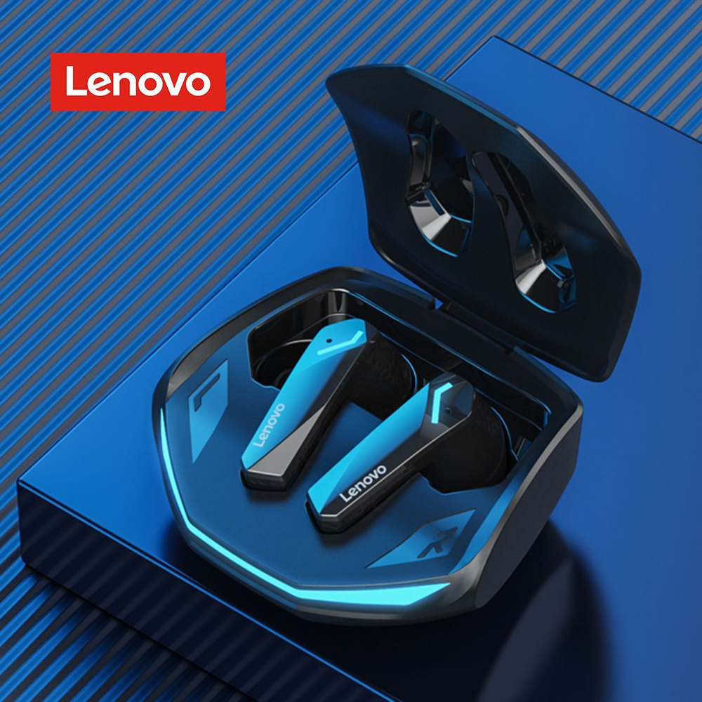 Наушники беспроводные игровые Lenovo pro thinkplus, два режима воспроизведения музыка/игра, TWS bluetooth #1