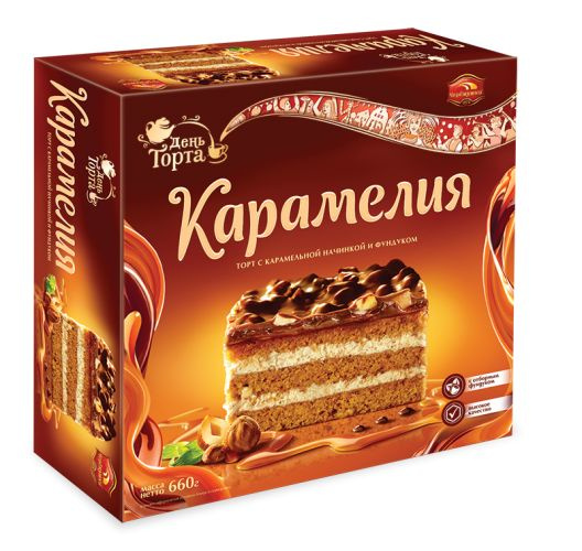 Торт "Карамелия" 660г #1