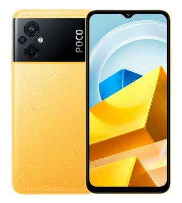 Poco Смартфон M5, 64 GB, Yellow (22071219CG) 4/64 ГБ, желтый, черный #1