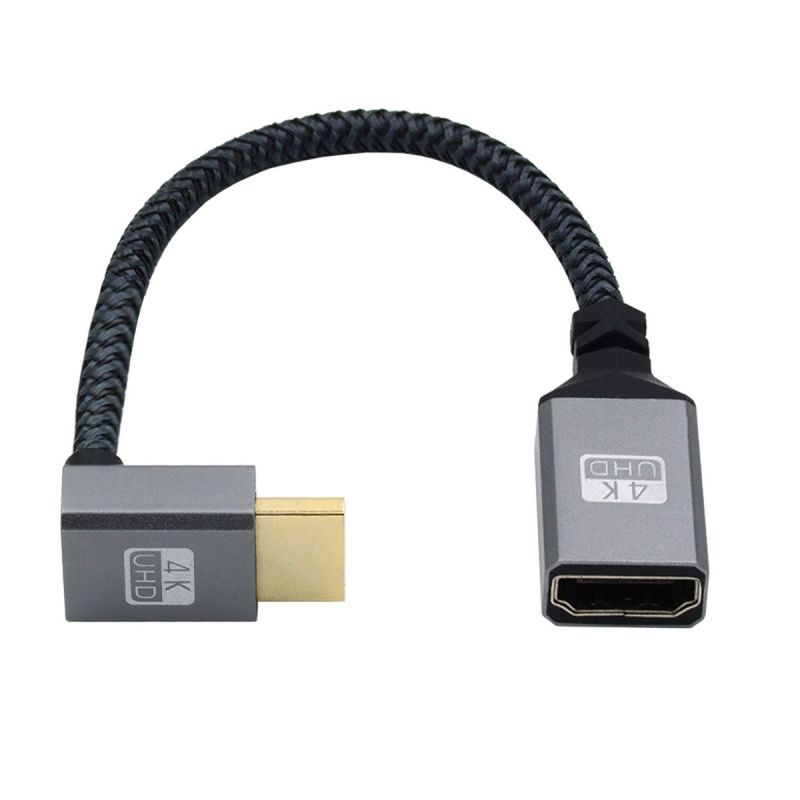 chenyang HDMI 1.4 Тип A папа-мама Удлинительный кабель под углом 90 ...