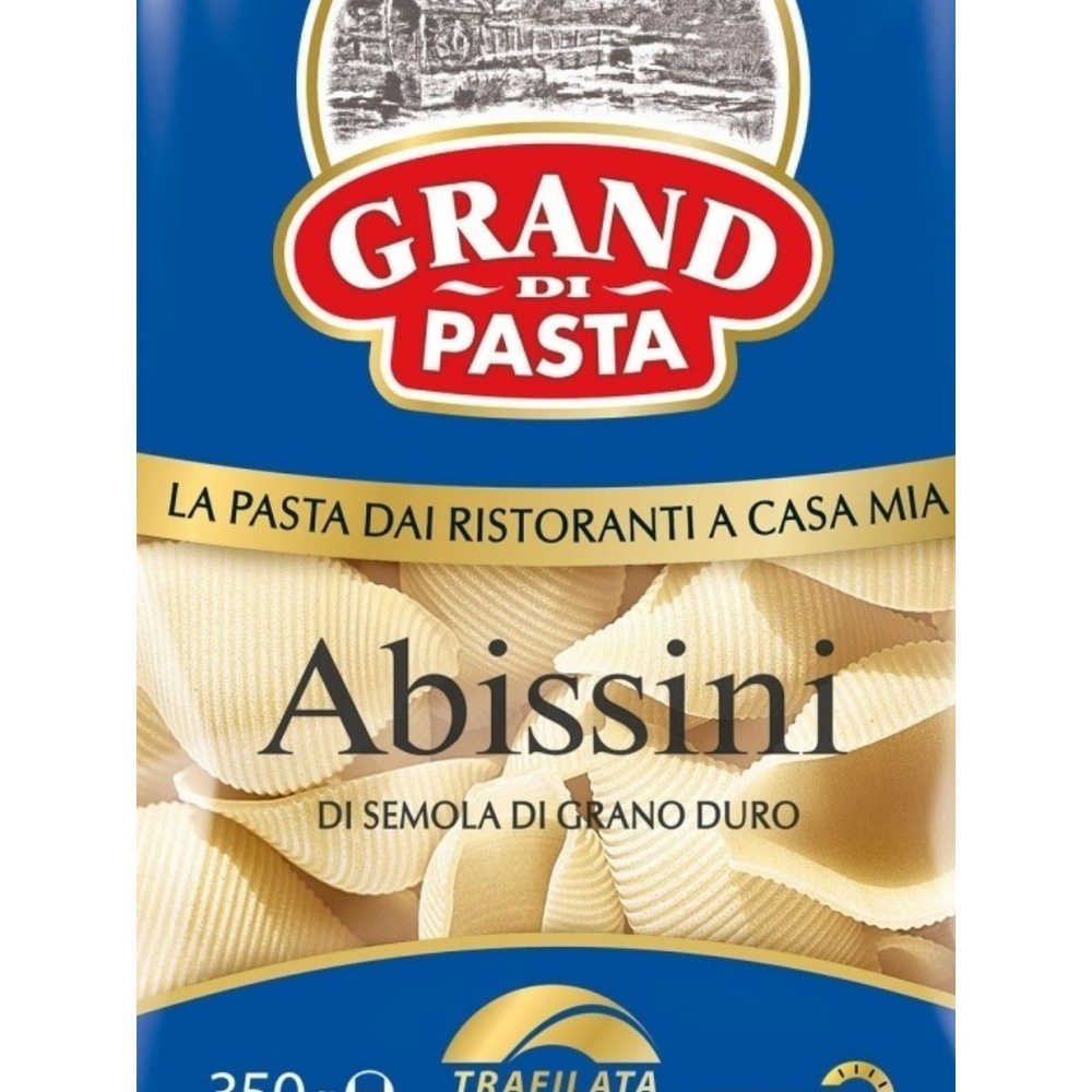 GRAND di PASTA Abissini Макаронные изделия 350 гр*3 шт #1