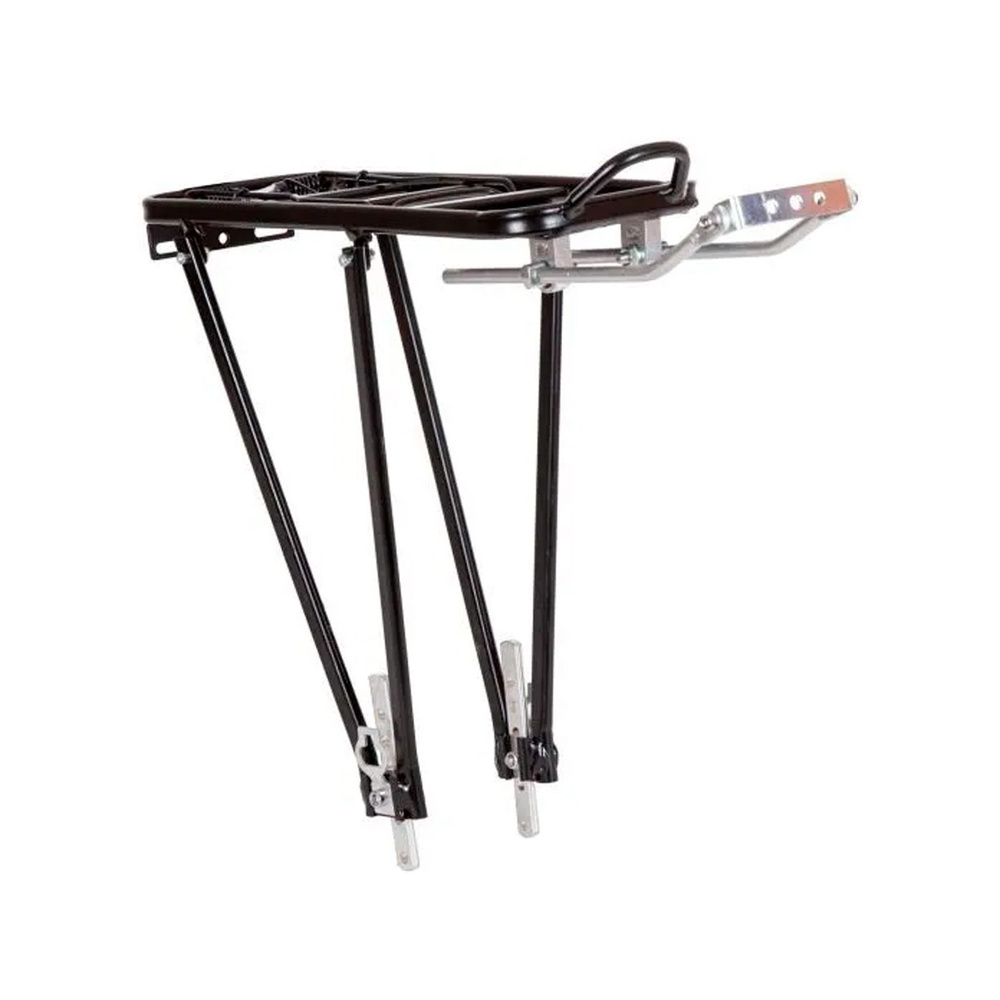 Багажник для велосипеда STG HS-H019B. Велобагажник алюминий, черный для колес 26-29"  #1