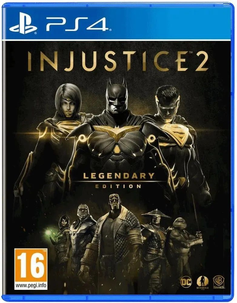 Injustice 2 Legendary Edition для PS4 (русская версия). Игра на диске #1