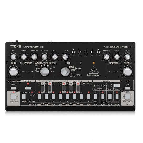 Behringer TD-3-BK Басовый аналоговый монофонический синтезатор  #1