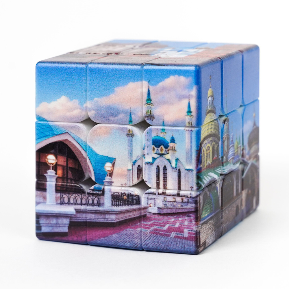 Кубик Рубика SPEEDCUBES 3x3x3 Kazan с видами Казани #1
