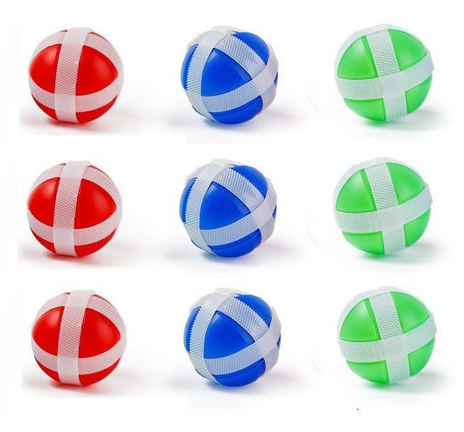 мячики для детского мягкого дартса 9 шт, шарики для дартса, для мальчика и для девочки  #1