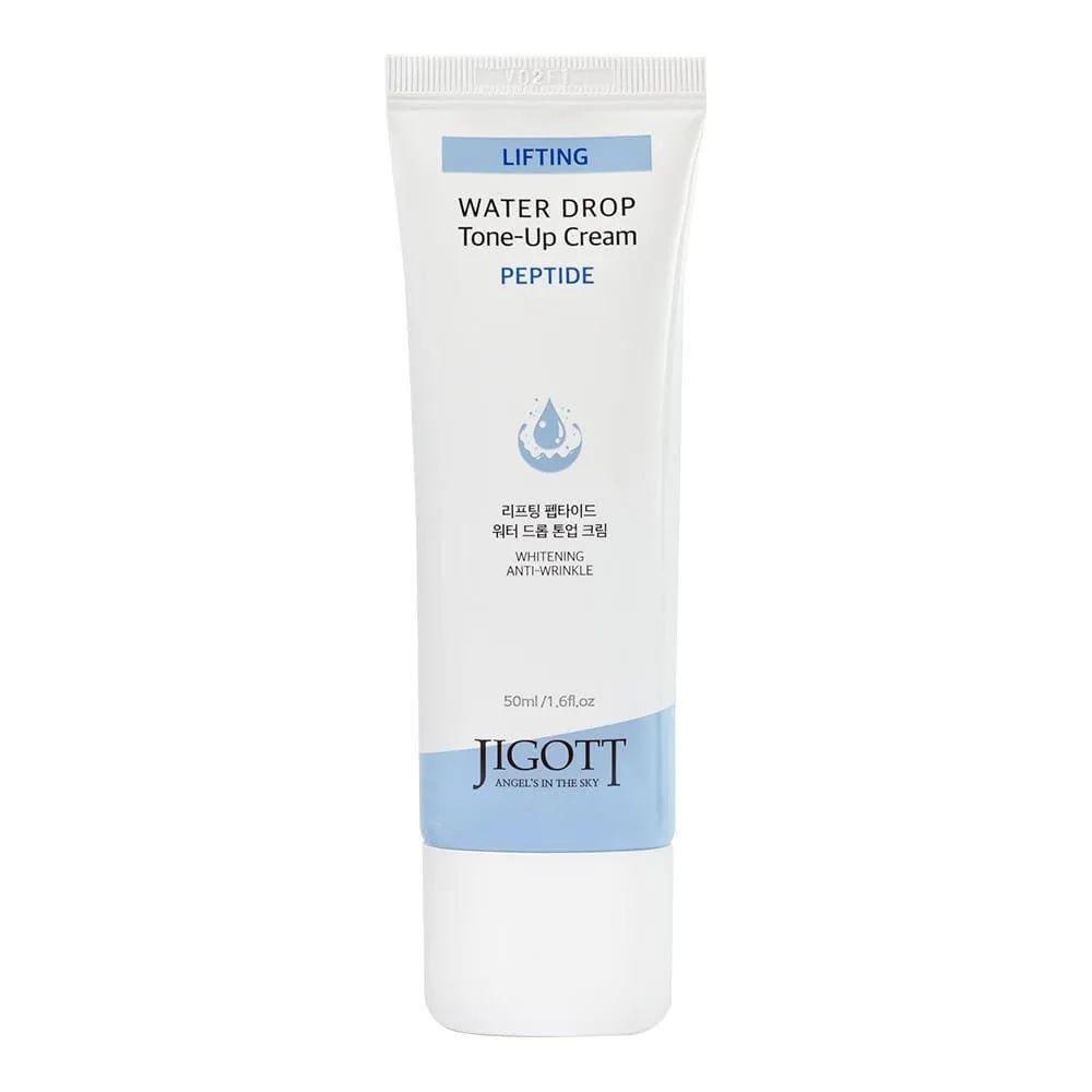 Jigott Тонизирующий крем для лица с пептидами / Lifting Peptide Water Drop Tone Up Cream, 50 мл  #1