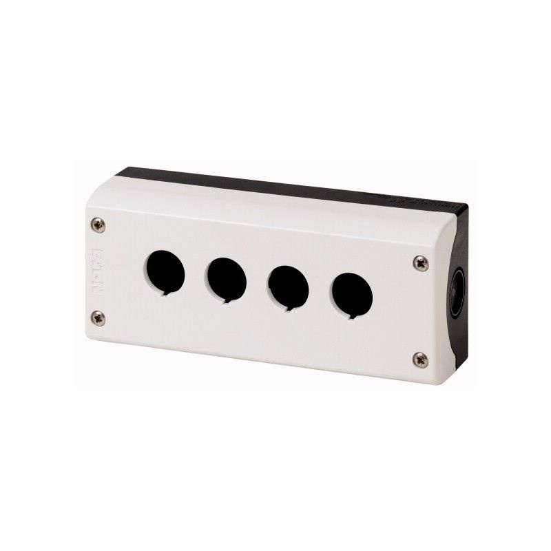 Корпус кнопочного поста EATON M22-I4, 4 поста, IP67, без кнопок, цвет ...