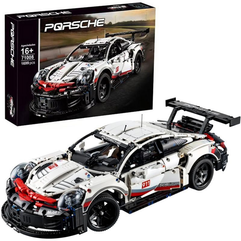 Конструктор Technic FK2001 "Porsche 911 RSR", 1631 деталь #1