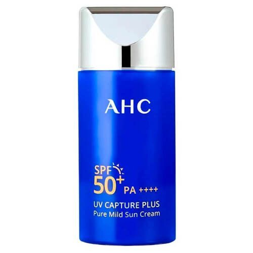 AHC Крем солнцезащитный лёгкий - UV Capture plus pure mild sun cream SPF 50+, 50мл  #1