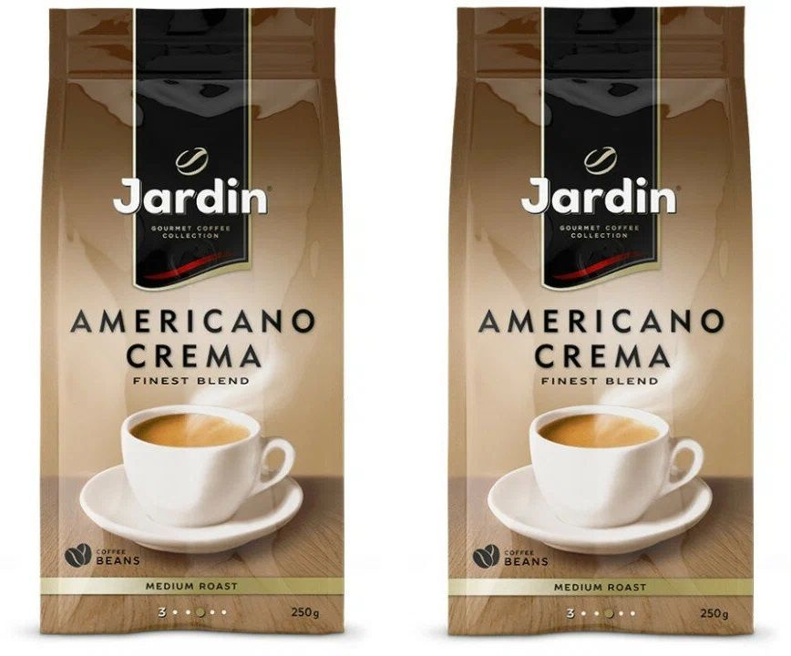 Кофе в зернах Jardin Americano Crema, 250 гр. х 2 шт. #1