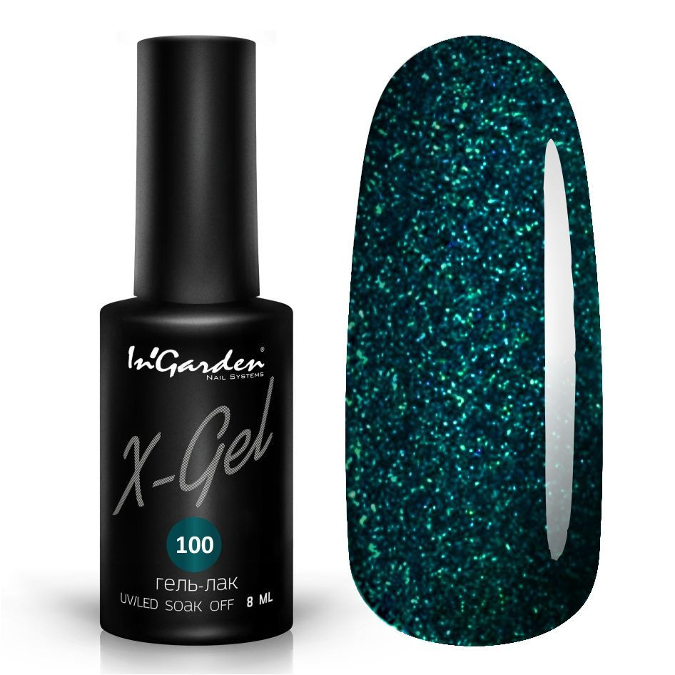 InGarden, X-Gel № 100, Гель-лак 100, 8 мл #1