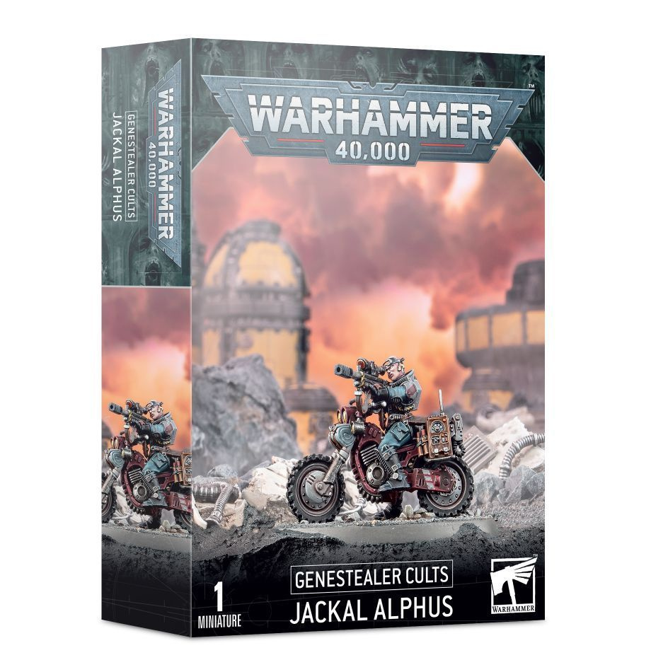 Набор миниатюр Warhammer 40000 Genestealer Cults Jackal Alphus #1