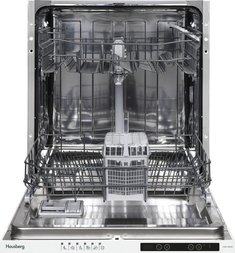 HAUSBERG Встраиваемая посудомоечная машина Посудомоечная машина встраиваемая HAUSBERG HDW-660BI, белый #1