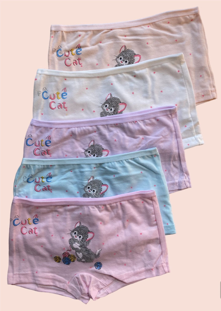 Комплект трусов шорты COOL KID Для девочек, 5 шт #1
