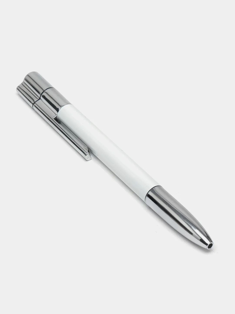 Ручка-Флешка USB 2.0 32 гб в матовом чехле, белый #1