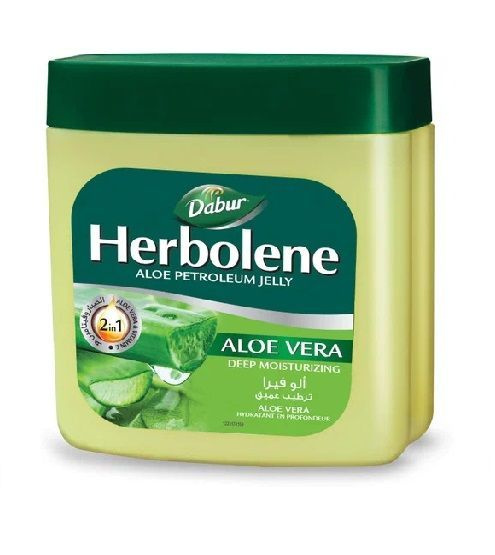 Dabur Herbolene ALOE VERA / Вазелин для кожи с АЛОЭ ВЕРА И ВИТАМИНОМ Е, 115 мл  #1