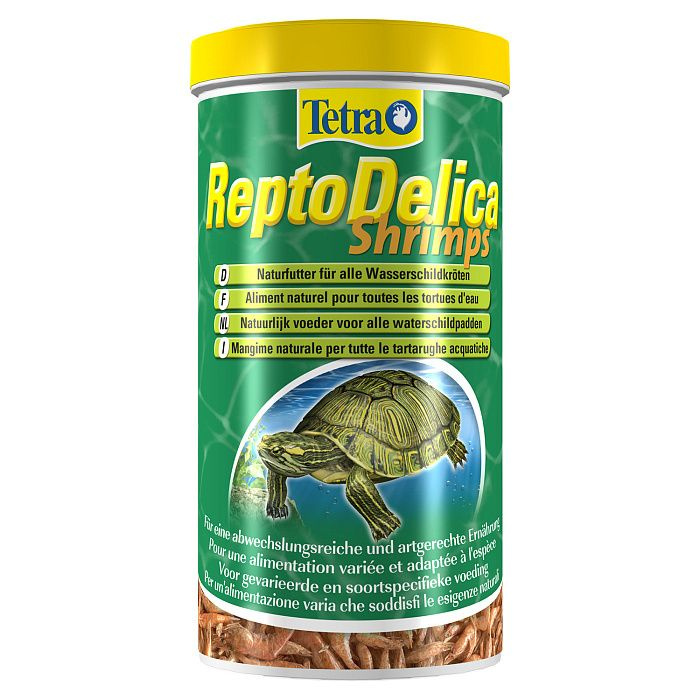 Лакомство для водных черепах Tetra Repto Delica Shrimps, креветки 1 л  #1