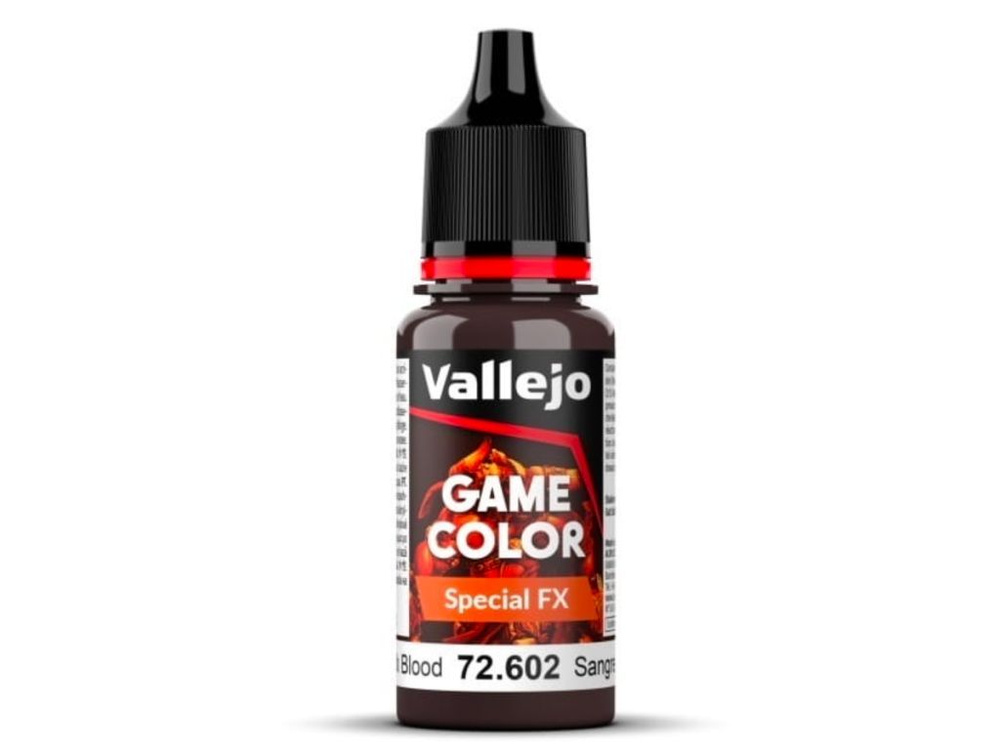 Краска Vallejo Game Color Special FX 72.602, Thick Blood, эффект "густая кровь", 18 мл  #1