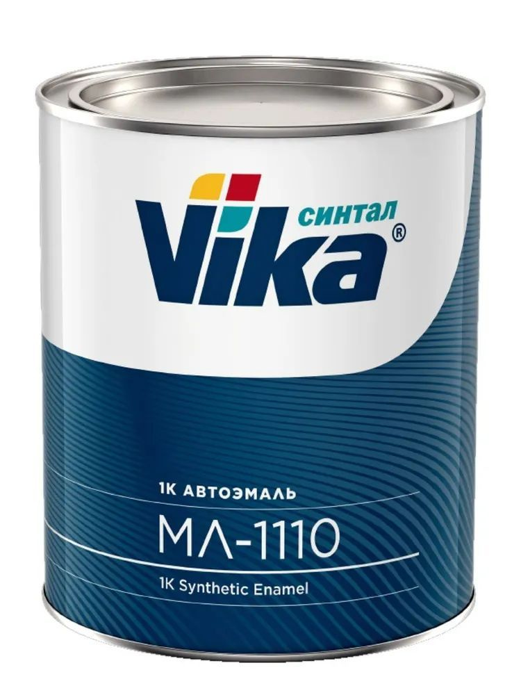 Краска Vika "202 Белая", синтетическая, МЛ1110, банка, 800 грамм #1