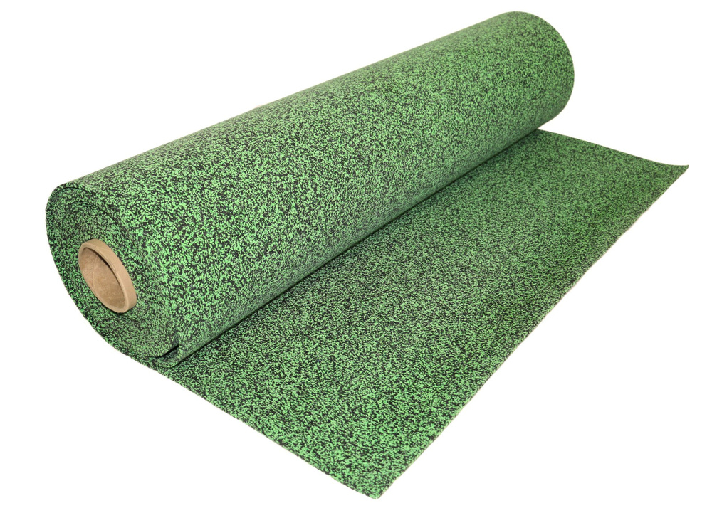 Резиновый коврик EPDM 50%, 4 мм, зеленый 2500х1220 мм #1