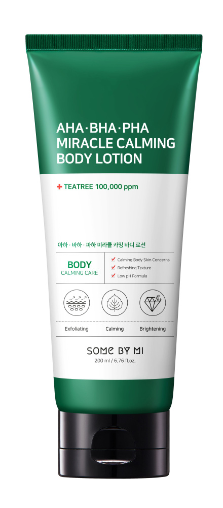 Успокаивающий лосьон SOME BY MI для тела с кислотами 200мл (AHA-BHA-PHA MIRACLE CALMING BODY LOTION), #1