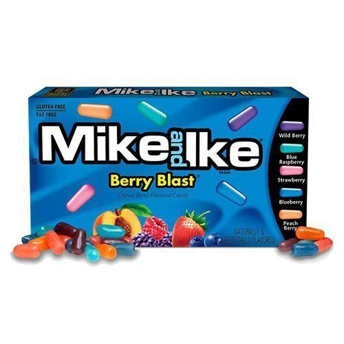 Американские конфеты Mike and Ike/ Ягодный микс #1