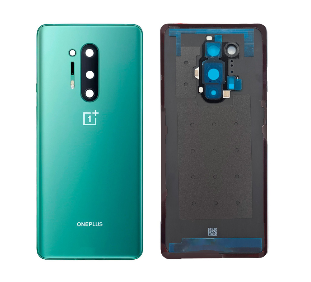 Задняя крышка для смартфона Oneplus 8 Pro (Glacial Green) (со стеклом камеры)  #1