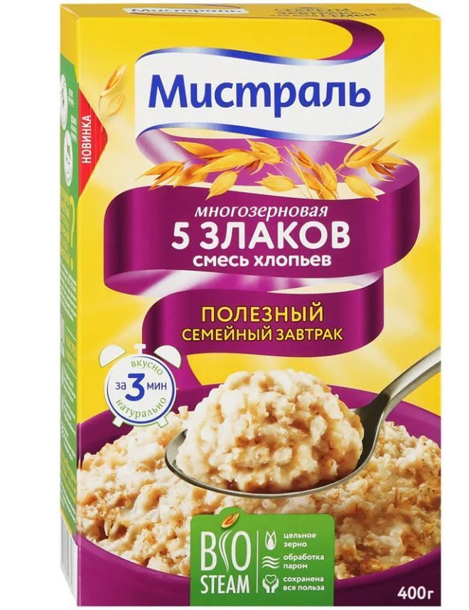 Хлопья Мистраль 5 злаков #1