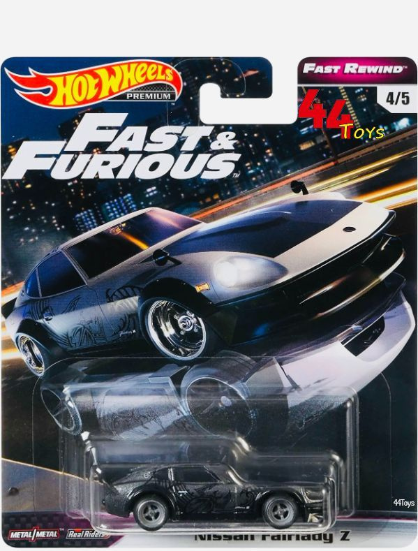 Машинка Hot Wheels Nissan Fairlady Z Premium Fast&Furious / Хот Вилс Премиум #1