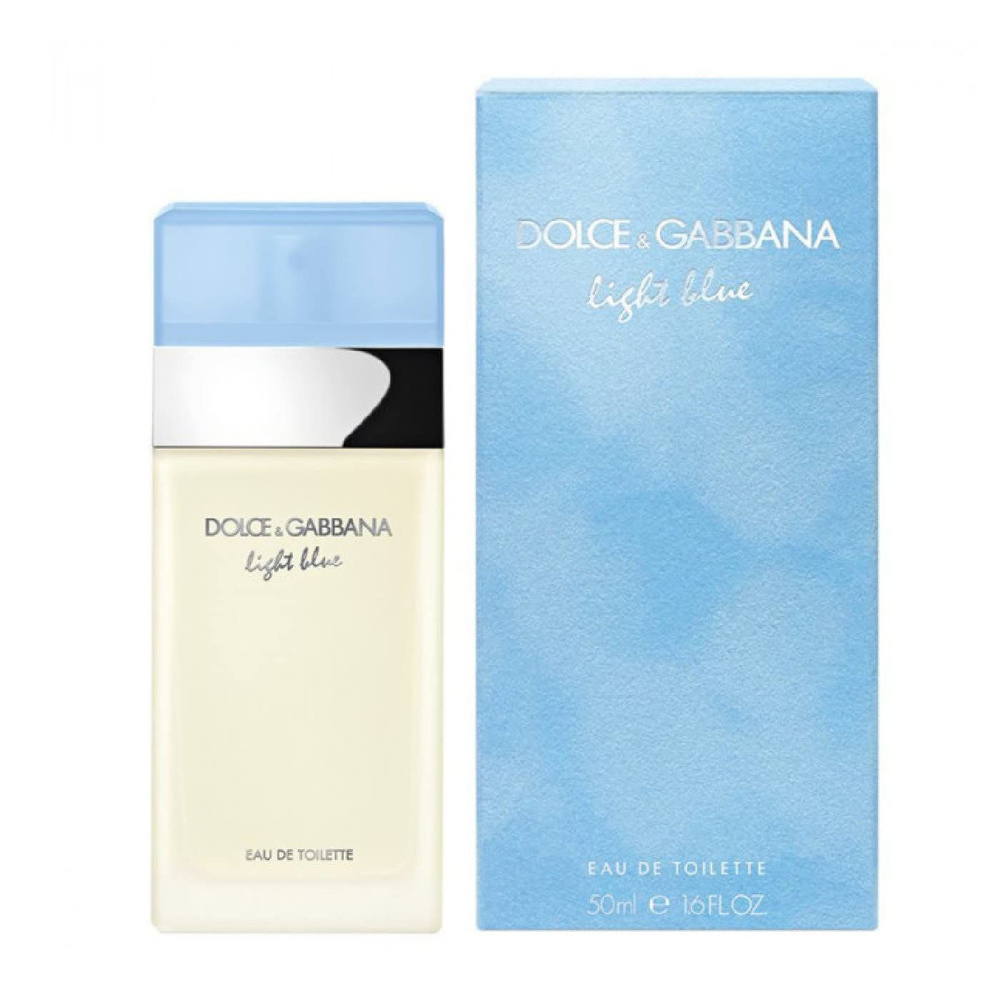 DOLCE & GABBANA LIGHT BLUE женская туалетная вода 50 ml / дольче габбана лайт блю женские духи  #1