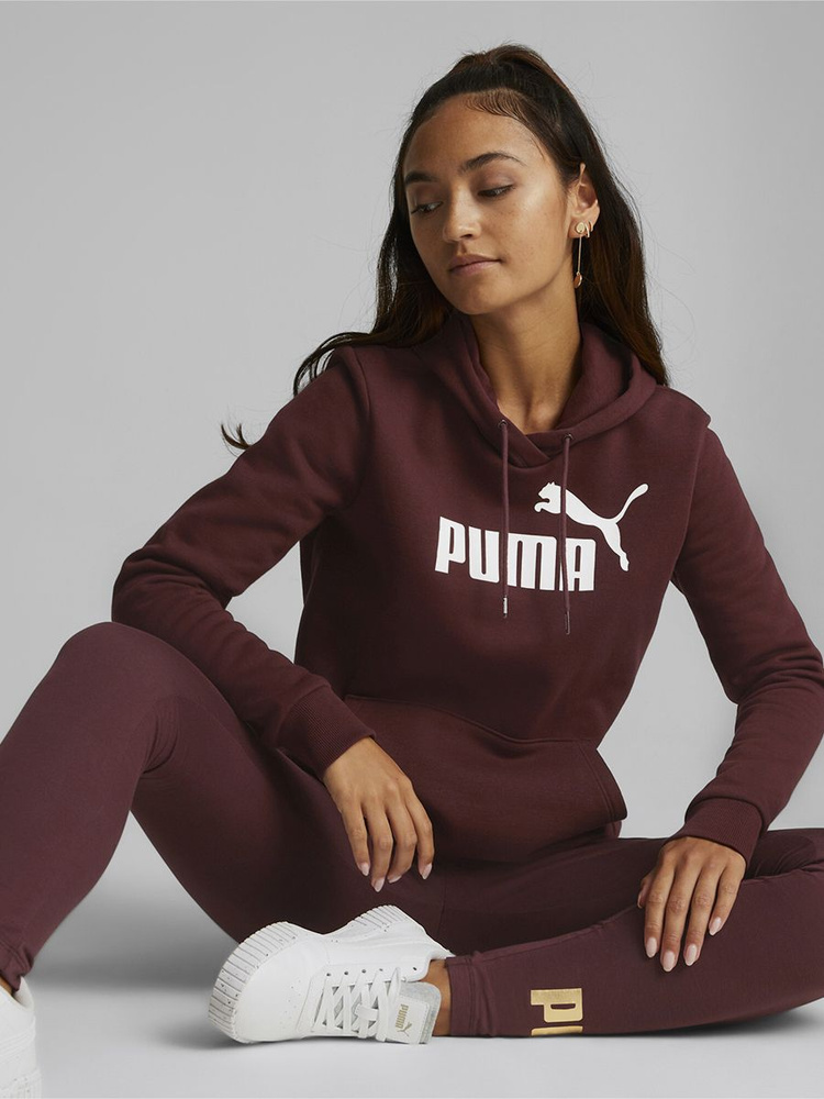 Худи PUMA Ess Logo Hoodie Fl (S) #1